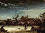 Winter Landscape Rembrandt Peale